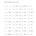 answer key for the balance chemical equations worksheet