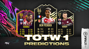 Team Of The Week 1 Predictions Fifa 21 Futhead News