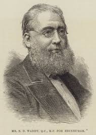 William Bromley-Davenport (1821-1884) from Illustrated London News June 28,  1884