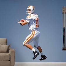 Manning, who will soon be enshrined in the pro football hall of fame, won 14 of. Peyton Manning Tennessee Real Big Fathead