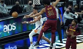 Chris paul with 16 assists vs. Shorthanded Suns Adjust On The Fly Lean On Devin Booker To Beat Cavs
