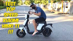 The scooter is equipped with a touch screen control panel on the steering wheel. Xiaomi Himo T1 Review Off 65 Medpharmres Com