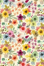 Colorful Fabrics Digitally Printed By Spoonflower Spring Floral By Angel Gerardo In 2020 Floral Wallpaper Flower Wallpaper Floral Painting