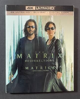 The Matrix [ Resurrections ] (4K Ultra HD + Blu-ray) NEW | eBay