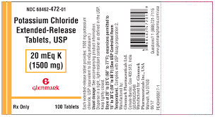 Potassium Chloride Extended Release Tablets Usp 10 Meq And 20 Meq