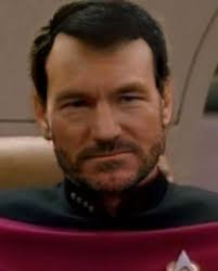 Riker, Picard and Worf