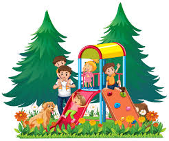 See more ideas about playground, playground design, kids playground. Eine Familie Auf Dem Spielplatz 445501 Vektor Kunst Bei Vecteezy