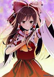 kawaii cute waifu 霊夢 かわいい 東方 かわいい 霊夢 イラスト