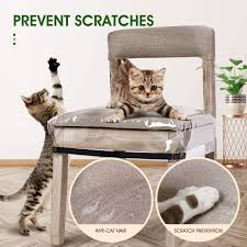 Free delivery on your first order shipped by amazon. Siwutiao Clear Plastic Dining Chair Covers Reusable 0 3mm Thickened Soft Pvc Seats Protectors Double Sided Adjustable Waterproof Chairs Slipcover W18 D16 H3 Inch Transparent Buy Online At Best Price In Uae Amazon Ae