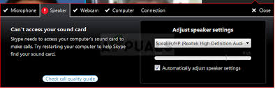 Now, take the new sound card out of the box, but make sure you touch a metal part of the case to release static before you do. Fix Skype Can T Access Sound Card Appuals Com