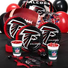 Atlanta Falcons Party Supplies Atlanta Falcons Party Falcons Party Atlanta Falcons Birthday
