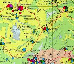 This map was created by a user. Ekonomicheskaya Karta Turcii