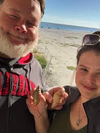 Shell hunting at Lovers Key