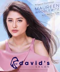 Maureen wrob reveals why she won't join miss universe philippines this year maureen, who became the first filipina to win asia's next top model in 2017, first started out in the country as a model after moving to the philippines from germany after being scouted by a talent agent. Maureen Wroblewitz Is David S Salon Newest Brand Ambassador Philippine Primer