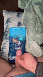 Piss and cum on fresh pack of diapers - ThisVid.com