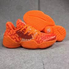 .edition of james harden's signature basketball shoe, the adidas harden vol. Adidas Harden Vol 4 Scarlet Cloud White Solar Red For Sale The Sole Line