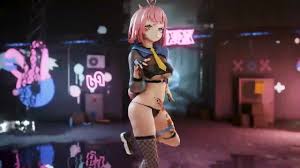 Free VTUBER DISROBES & DANCES TO KPOP MMD Porn Video HD