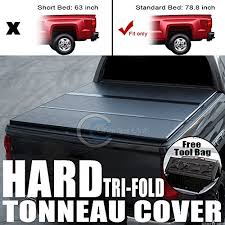 Velocity Concepts Tri Fold Hard Tonneau Cover Tool Bag 09 16 Dodge Ram 5 7 Ft 68 4 Short Bed Sb Wantitall