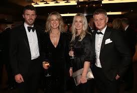 The couple has three children. Manchester United Players Arrive At Annual Charity Gala Dinner Manchester Evening News