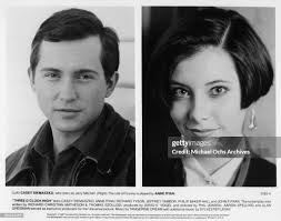 Casey Siemaszko as Jerry Mitchell poses, Annie Ryan as Franny poses... News  Photo