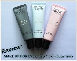 make up for ever step 1 skin equalizers