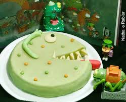 Le Gateau Monstre Blork De Kid Paddle Les Recettes De Nath Gateau Gateaux Ronds Recette Chocolat