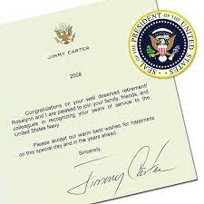 Cards and letters for military operation we are here. Letter Of Appreciation From Former President This Year S Best Gift Ideas
