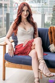 Redhead porn star April Snow mounts her pussy on a thick dick - Pichunter