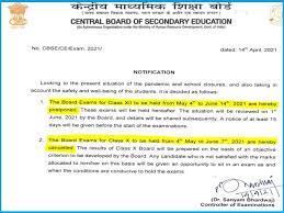 Given below is the direct the senior secondary students who will be appearing in the class 12 board exam 2021 can download the question bank and prepare for the examination. 10th Cbse Board Exam Cancelled 12th Postponed Official Updates Objective Criteria For Cbse 10th Result 2021
