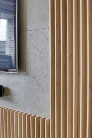 Warehouse Style Apartment In Shoreditch London Wood Wall Covering Wood Slat Wall Acoustic Wall
