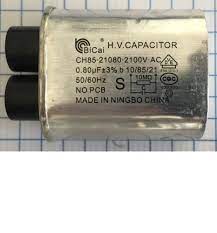 If the capacitor is burned out, the entire high voltage circuit will stop working properly, and the microwave won't heat. Microwave Oven Hv Capacitor 2100 V Ac Shop2core In