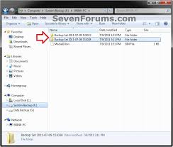 Open zip file windows 7. Backup Manually Extract Files From In Vista Windows 7 Windows 10 Forums