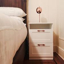 Do you assume slim bedside table ikea appears great? Ikea Brimnes Hack With Copper Handles Ikea Brimnes Wood Console Table