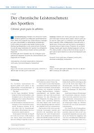 Beispielsätze für groin auf deutsch. Https Www Online Oup De Article Der Chronische Leistenschmerz Des Sportlers Uebersichtsarbeiten Y M 270 Articlemedia Issue