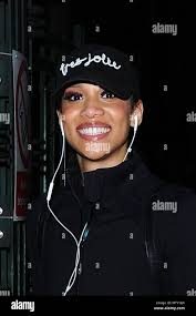 London, UK. 26th April 2018. Sanchia Amber Clarke play Dreamgirls The  Musical Cast Seen After Performance Credit: PatPhoto/ Alamy News Stock  Photo