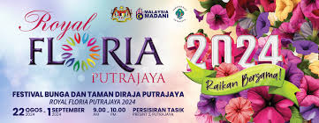 Royal Floria Putrajaya 2024 datang lagi! Acara pesta bunga paling ikonik!  11 hari mulai 22 Ogos 2024!