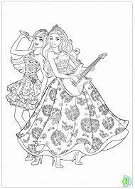 Rockstar Princess Barbie Coloring Pages Free Printable For Kids Barbie Coloring Pages Barbie Coloring Princess Coloring Pages