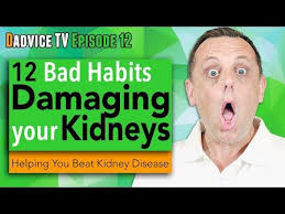 12 Bad Habits That Can Damage Your Kidneys Lead To Chronic Kidney Disease Or Kidney Failure Youtub Kidney Disease Kidney Failure Chronic Kidney Disease Diet