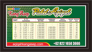 Kambing biasanya harganya melonjak ketika hari raya idhul adha atau hari qurban. Harga Kambing Aqiqah Di Ciwidey Aqiqah Kang Asep