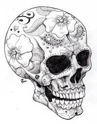 Day of the dead, sugar skulls, huge collection of beautiful designs. Sugar Skulls Coloring Pages Skull Coloring Pages Skull Art Skull