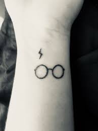 Harry Potter Tattoo Harrypotter Hp Potterhead Glasses Scar Theboywholived Harry Potter Tattoo Small Harry Potter Tattoos Harry Potter Tattoo
