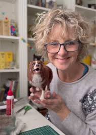 Art of Needle Felting: Creating a Happy Dog Portrait