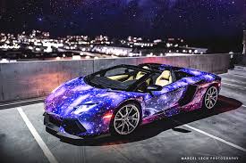 Lamborghini Aventador Galaxy Would Make Neil Degrasse Tyson Blush Lamborghini Aventador Sports Car Sports Cars Luxury
