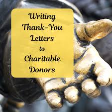 It's easy to make a memorial donation — all you have to do it choose the organization and the amount you want. How To Write A Thank You Letter After Receiving A Donation Holidappy