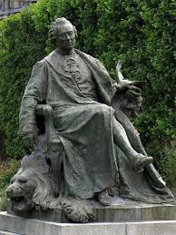 Georges Louis Leclerc Comte De Buffon By Jean Carlus 1908 Jardin Des Plantes 5e Arrondissement Paris July 2012 Paris Green Statue Sculpture