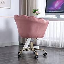 Pottery barn kids my first anywhere chair slipcover pink/blush pleated harper. Buy Comfy Upholstered Lotus Home Office Desk Chair Velvet Accent Armchair Adjustable Swivel Task Stool With Gold Plating Base Blush Pink Online In Turkey B083z75g8b