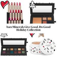 It should be noted that bareminerals is owned by shiseido, a parent corporation that does tests on animals when required by law. Bareminerals Give Good Do Good Holiday Collection Beautyvelle Makeup News