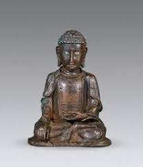 铜释迦像创作年代明尺寸高17cm 无底价作品分类佛教文物其它拍卖公司北京保利国际拍卖有限公司拍卖会第35期精品拍卖会专场名称瓷器玉器工艺品