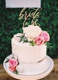 Gold And Pink Bridal Shower Cake Mint Green 16 Ideas For 2019 In 2020 Bridal Shower Desserts Wedding Shower Cakes Pink Bridal Shower