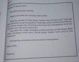 Jika dulu semua orang masing menggunakan surat untuk berkomunikasi, maka berbeda dengan sekarang yang sudah bisa melalui. Apakah Itu Termasuk Contoh Surat Pribadi Brainly Co Id